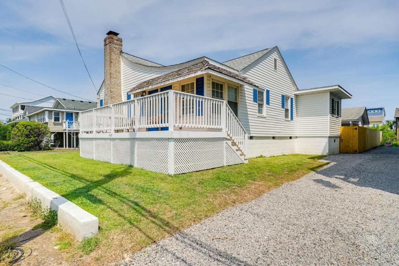 Carolina Beach Home With Private Deck Walk To Shore Exterior foto