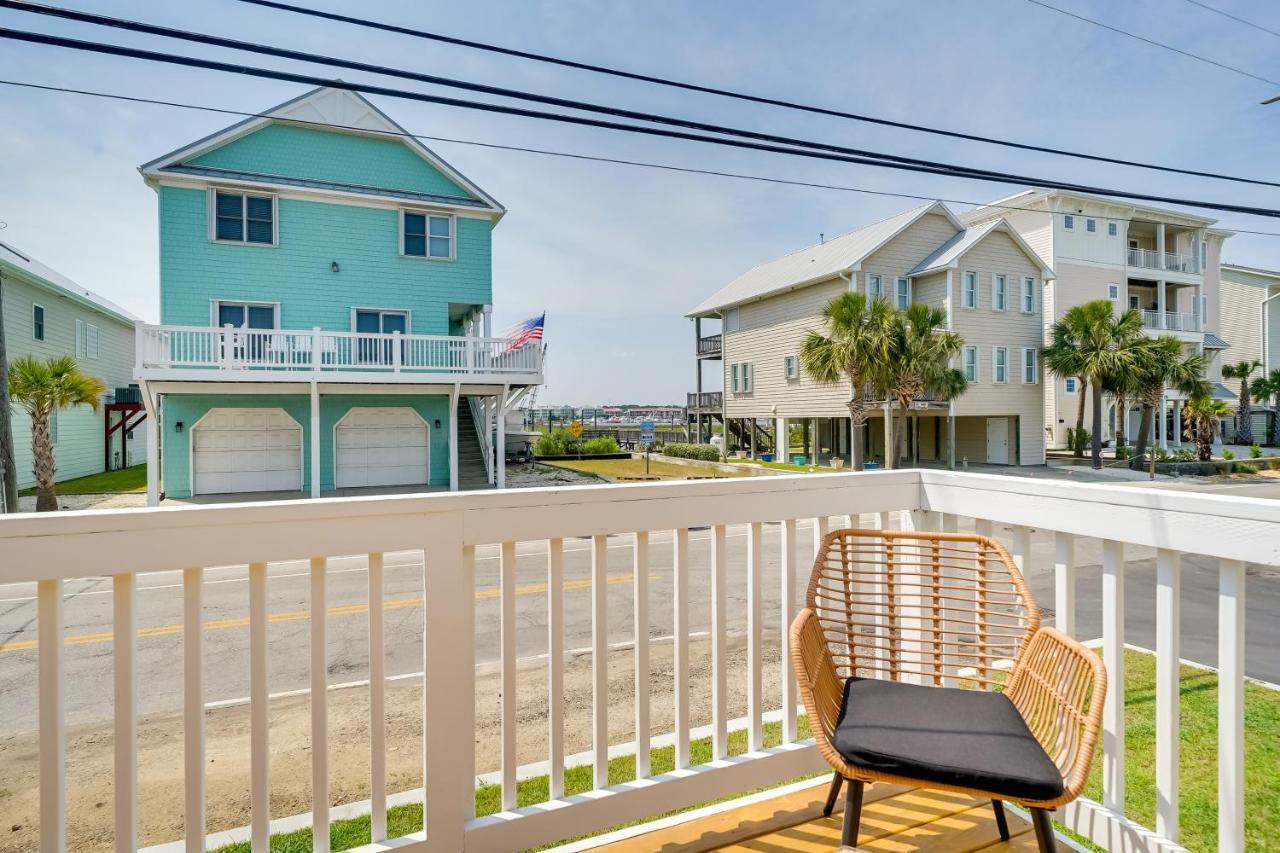 Carolina Beach Home With Private Deck Walk To Shore Exterior foto